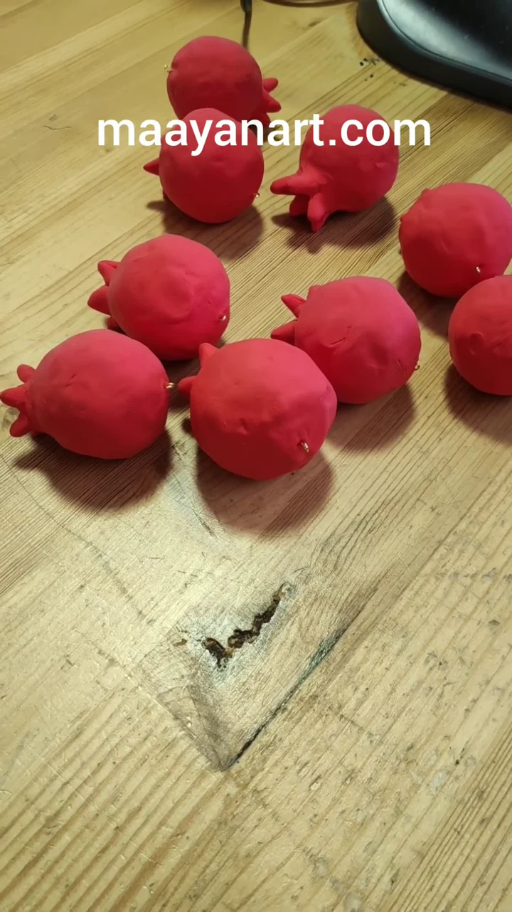 שמונה רימוני i-Clay מוכנים